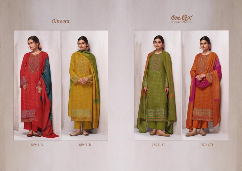 Omtex ginevra dress material wholesale in rajkot